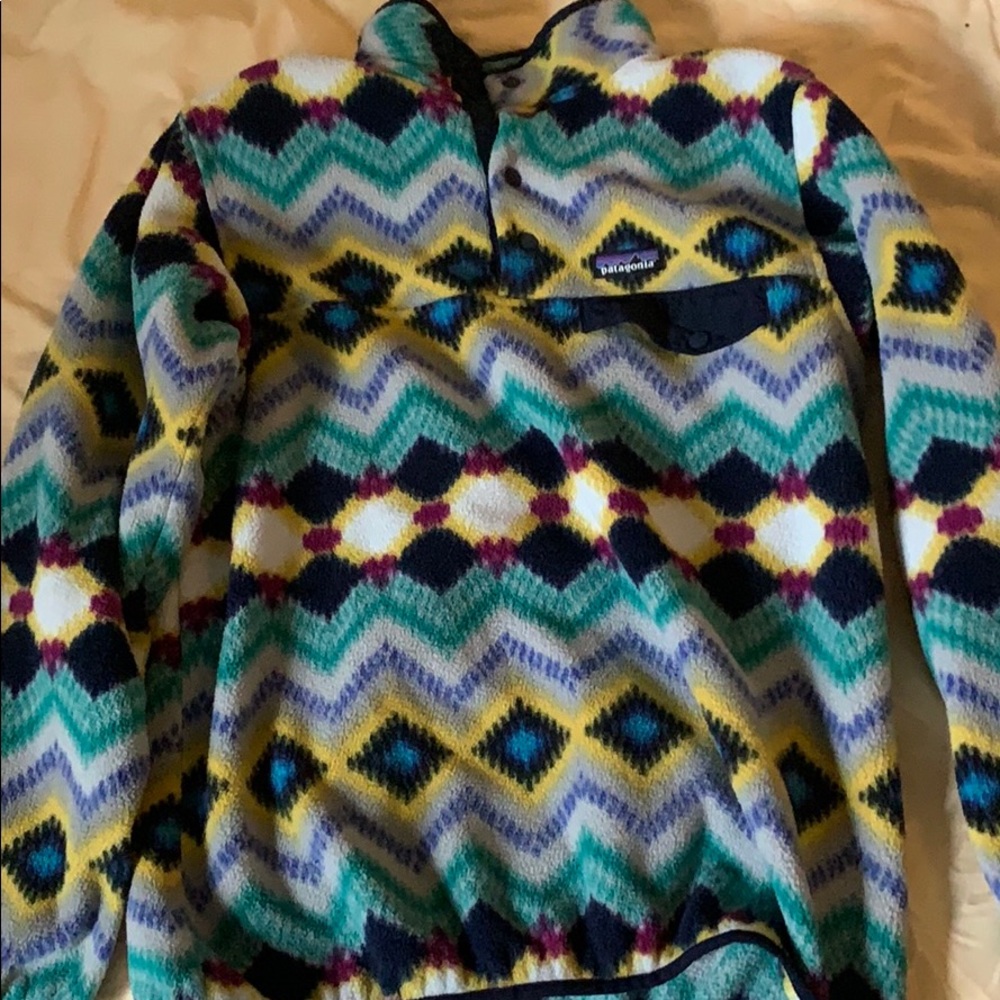 Colorful Patagonia pullover